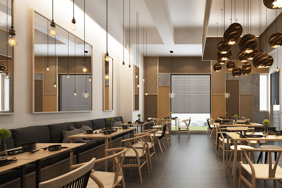 水餃店裝修圖片